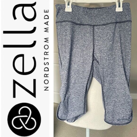 Zella Pants - Zella Purple Space-dye Capris 
